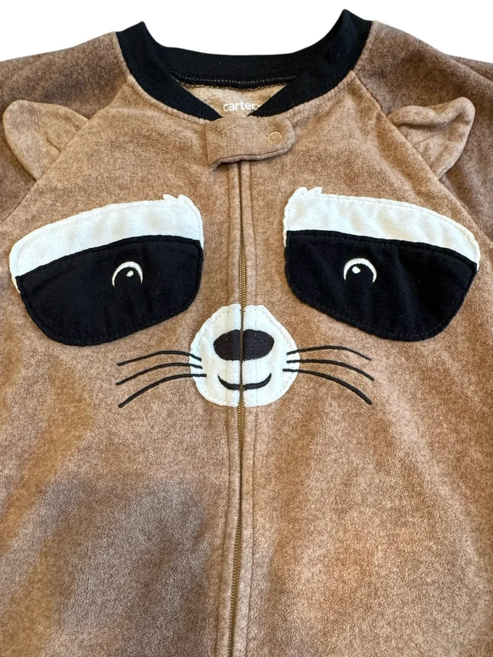 Carter’s Raccoon Fleece Kids One-Piece Pajama